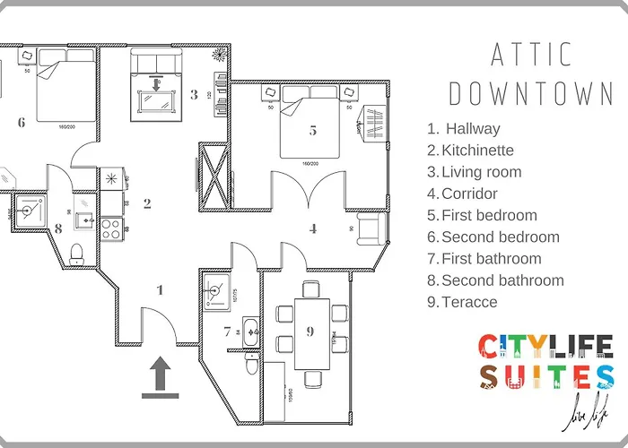 Apartman Downtown With Terrace By Urbanesq Bukarest